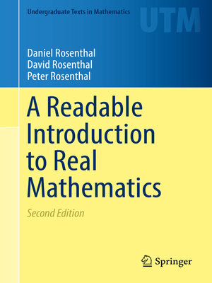 cover image of A Readable Introduction to Real Mathematics
